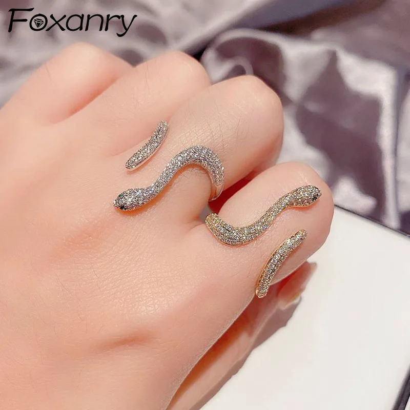 Серебряные кольца Evimi 925 пробы для женщин, Летний новый тренд, элегантные креативные сверкающие циркониевые маленькие змеиные кольца, ювели...
Серебряные кольца Evimi 925 пробы для женщин, Летний новый тренд, элегантные креативные сверкающие циркониевые маленькие змеиные кольца, ювели...