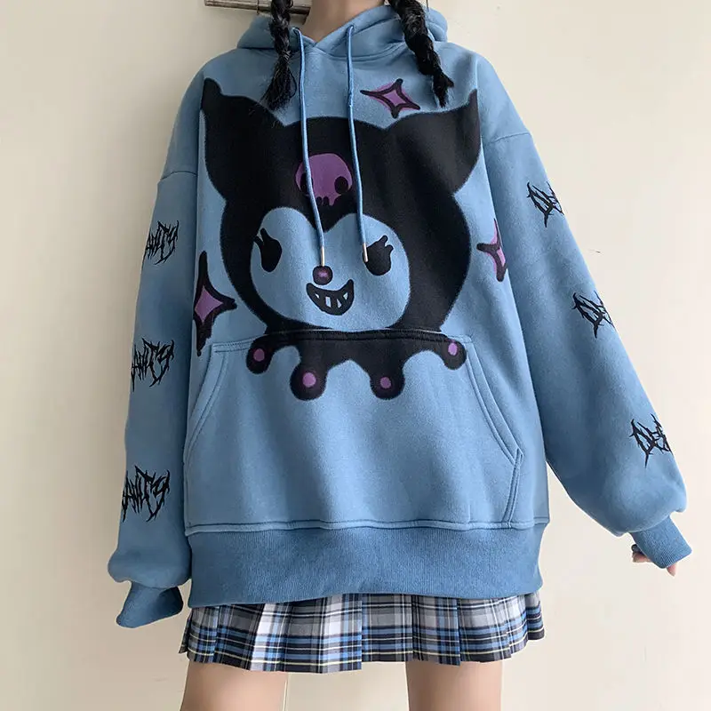 Black Gothic Harajuku Hoodie Streetwear Hip Hop Women Sweatshirts Casual Autumn High Street Tops Cool Funny Devil Hoodie Femme 
Black Gothic Harajuku Hoodie Streetwear Hip Hop Women Sweatshirts Casual Autumn High Street Tops Cool Funny Devil Hoodie Femme