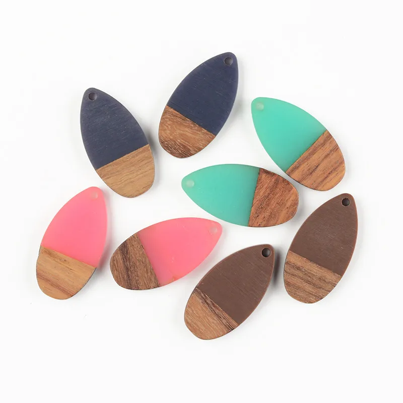 10 PCS Jewelry Making Almond Shape Personality Wood And Resin Stitching Irregular Pendant For Woman Material Accessories
10 PCS Jewelry Making Almond Shape Personality Wood And Resin Stitching Irregular Pendant For Woman Material Accessories