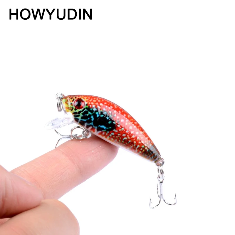 1Pcs Small Minnow Fishing Lure Colorful Painting Isca Artificial Hard Wobbler Leurre Peche Fishing Lures Plastic Pesca 5cm 4g
1Pcs Small Minnow Fishing Lure Colorful Painting Isca Artificial Hard Wobbler Leurre Peche Fishing Lures Plastic Pesca 5cm 4g