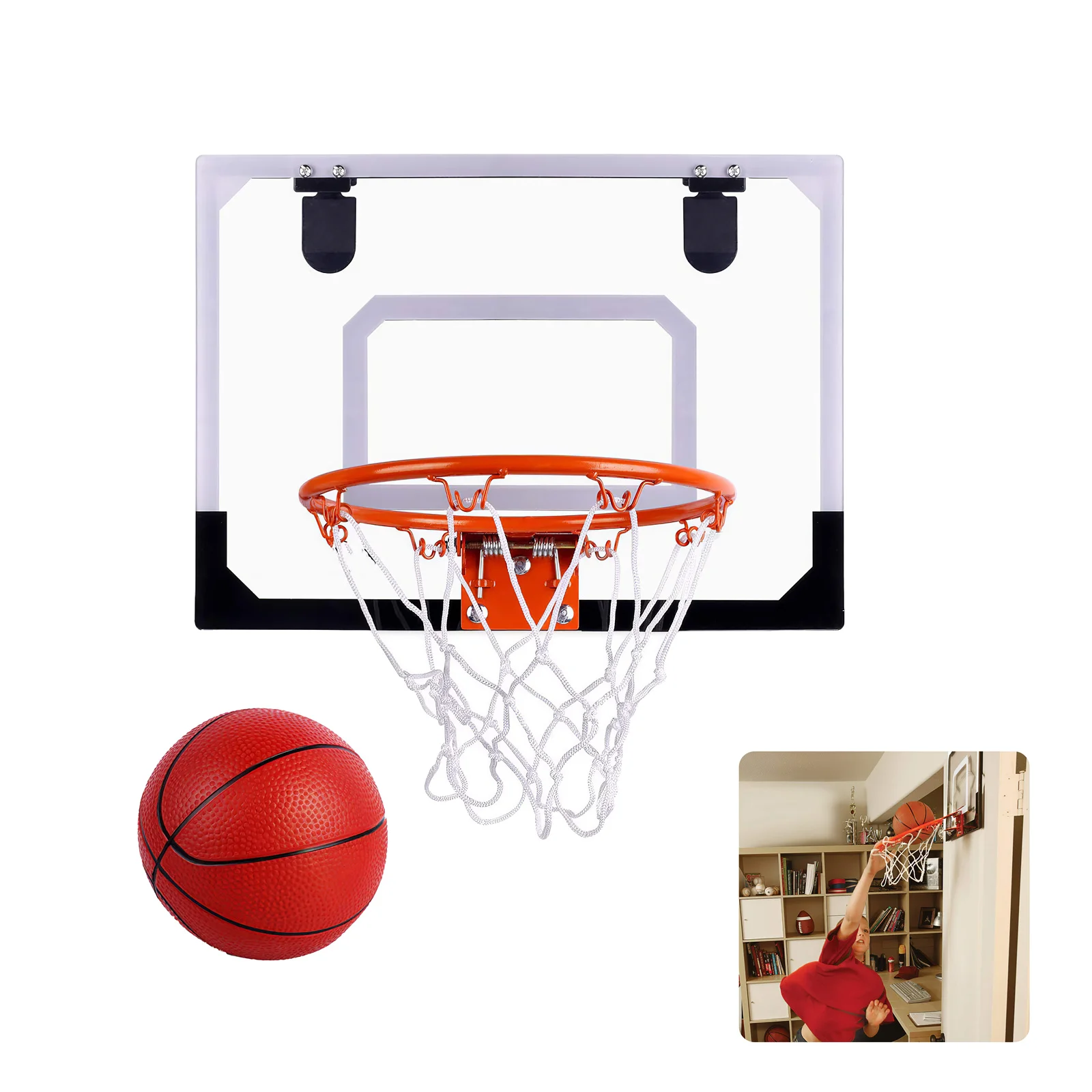 Mini Basketball Hoop High Quality Kids Basketball Goal Hoop Toy Set Wall-Mount Basketball For Kids Training Practice Accessories
Mini Basketball Hoop High Quality Kids Basketball Goal Hoop Toy Set Wall-Mount Basketball For Kids Training Practice Accessories