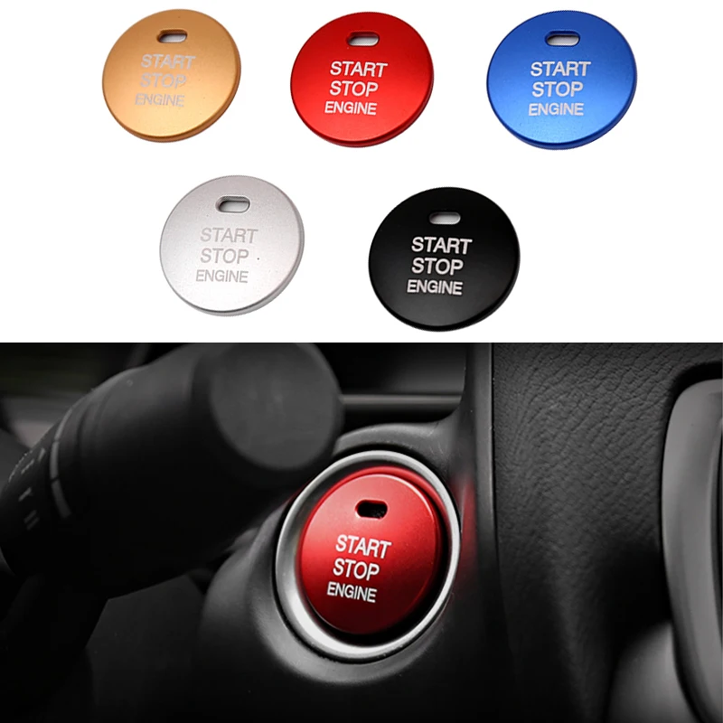 1X Car Switch Button Decoration Sticker Rings Engine Start Stop Button Caps For Mazda Axela Atenza CX-4 CX-5 2016 2017 2018 2019
1X Car Switch Button Decoration Sticker Rings Engine Start Stop Button Caps For Mazda Axela Atenza CX-4 CX-5 2016 2017 2018 2019