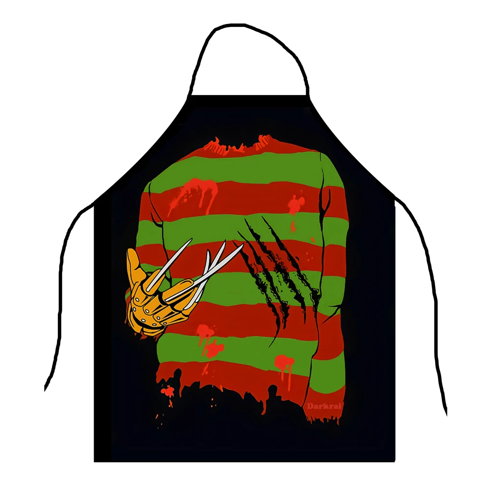 Halloween Aprons Horror Killer Freddie Krueger Adult Men Waterproof Kitchen Apron Dinner Party Cooking Accessories Black Apron
Halloween Aprons Horror Killer Freddie Krueger Adult Men Waterproof Kitchen Apron Dinner Party Cooking Accessories Black Apron