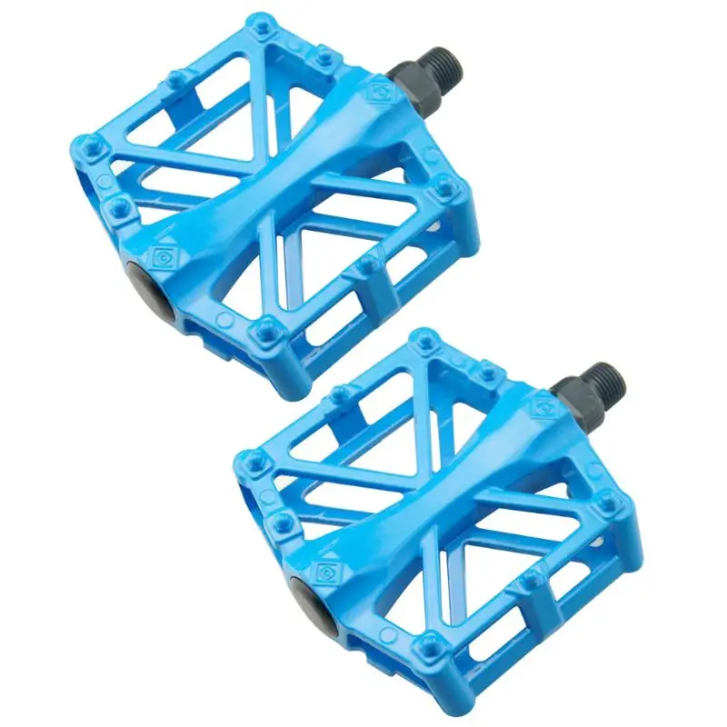 Road Mountain Bike Pedals Alloy Bearing Bicycle Parts Anti-skid Lightweight Ride D0LB