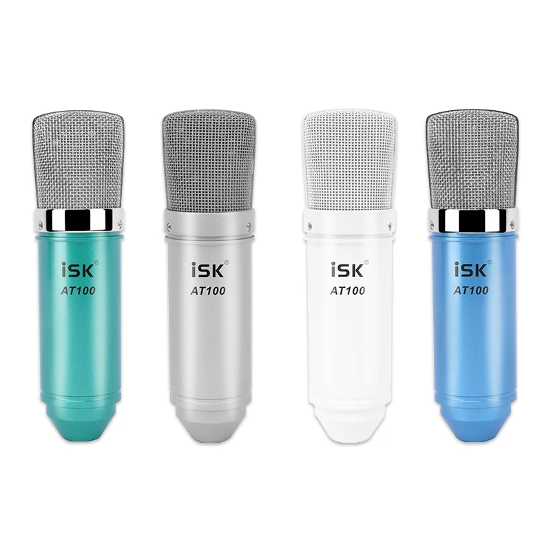 ISK AT100 Microphone Condenser Microphone for Computer Recording Studio Performance Network karaoke with Shock Mount
ISK AT100 Microphone Condenser Microphone for Computer Recording Studio Performance Network karaoke with Shock Mount