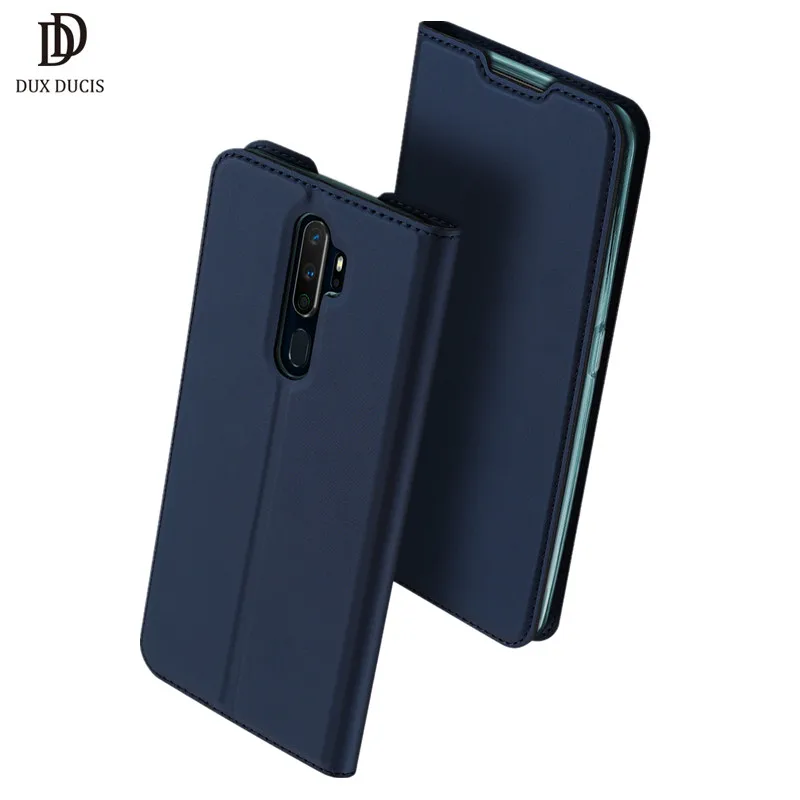 Для Oppo A9 A5 2020 флип чехол 6 5 дюймов Роскошный кожаный бумажник книжка для телефона