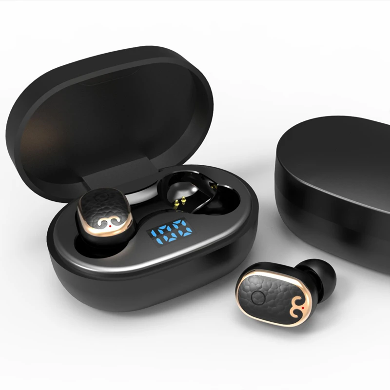 TWS Wireless Bluetooth 5.0 Headset Hifi Stereo With Digital Display Earphone CVC8.0 Double Noise Reduction Smart Touch Headphone
TWS Wireless Bluetooth 5.0 Headset Hifi Stereo With Digital Display Earphone CVC8.0 Double Noise Reduction Smart Touch Headphone