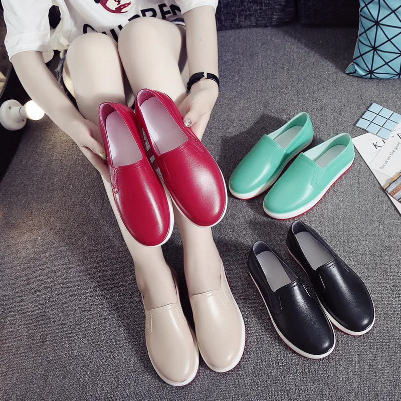 Yu xie female contracted low help chef kitchen four seasons short boots site tube antiskid rubber shoes waterproof shoes labo
Yu xie female contracted low help chef kitchen four seasons short boots site tube antiskid rubber shoes waterproof shoes labo
