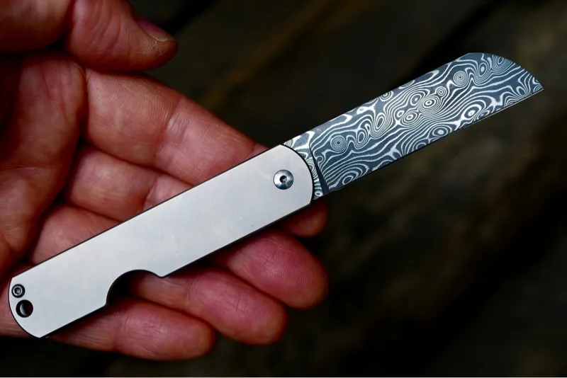 High-end Damascus Pencil Sharpener Outdoor Portable Pencil Sharpener Fruit Knife Paper Cutting Utility Knife
High-end Damascus Pencil Sharpener Outdoor Portable Pencil Sharpener Fruit Knife Paper Cutting Utility Knife