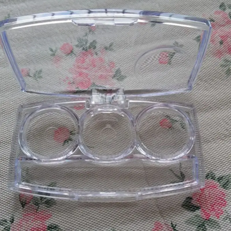 Empty Empty Clear Plastic Eyeshadow Case Mini Rectangle Shape Lipstick Box Pigment Palette Tray Makeup Dispenser Cosmetic Tool
Empty Empty Clear Plastic Eyeshadow Case Mini Rectangle Shape Lipstick Box Pigment Palette Tray Makeup Dispenser Cosmetic Tool