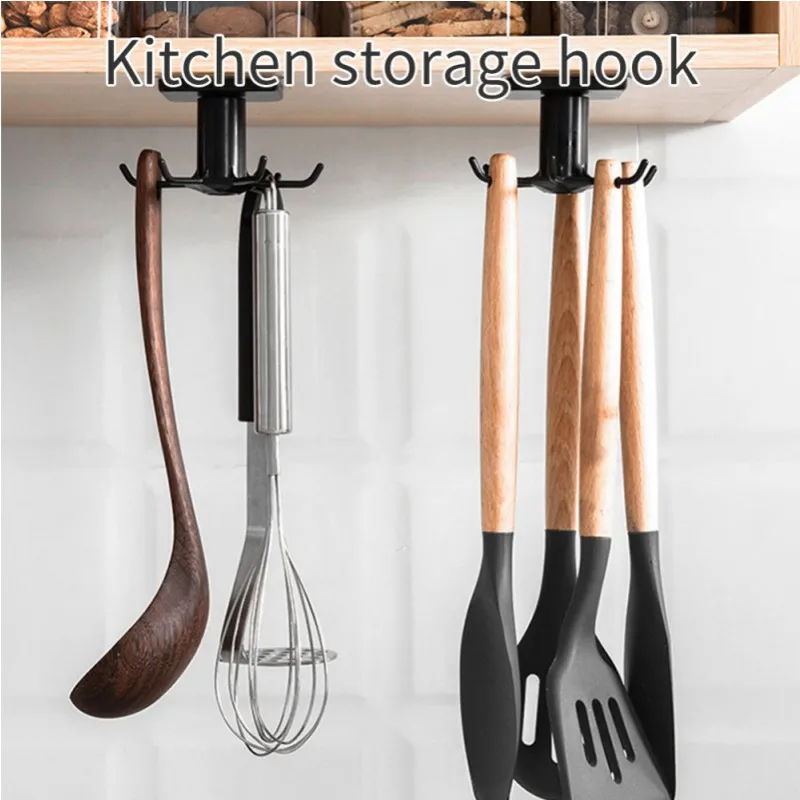 360 Degrees Rotated Kitchen Hooks Organizer HookOversized Weighing Door Hook Handbag Accesorios Wall Mounted Hanging Hook
360 Degrees Rotated Kitchen Hooks Organizer HookOversized Weighing Door Hook Handbag Accesorios Wall Mounted Hanging Hook