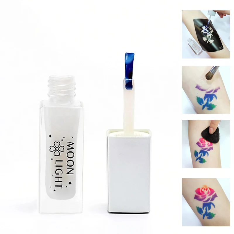 Temporary Tattoo Glue 10ML White Glue for Fake Disposable Tattoo Body Art Transfer Pattern Glitter Flash Free Shipping
Temporary Tattoo Glue 10ML White Glue for Fake Disposable Tattoo Body Art Transfer Pattern Glitter Flash Free Shipping