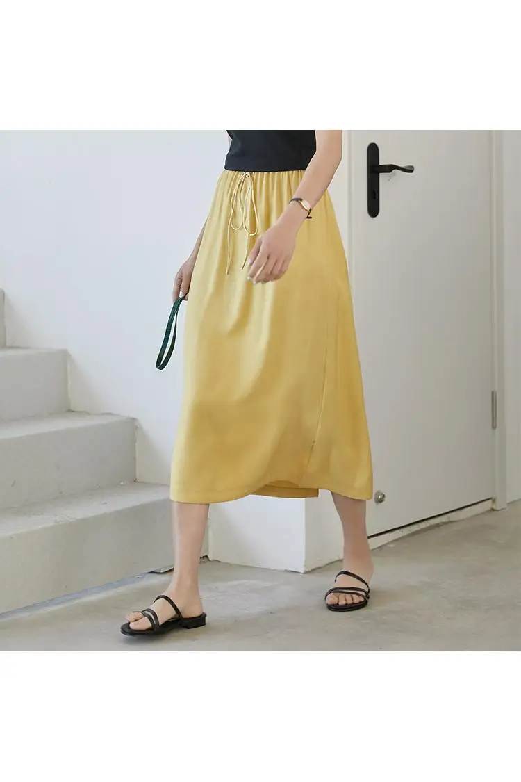 High waist split loose drape skirt Elegant ladies Womens Slim Fit Midi Pencil Skirt A281
High waist split loose drape skirt Elegant ladies Womens Slim Fit Midi Pencil Skirt A281