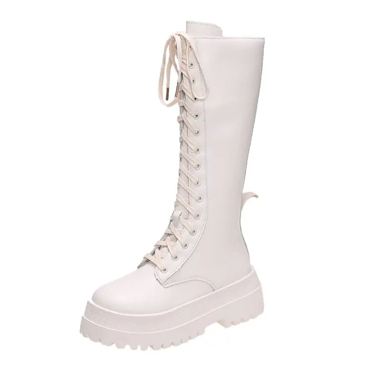 Size 35-40 2021 Women's Boots Winter Autumn Locomotive Shoes Woman Med Heels Fashion Ladies British Boot Knee-high 
Size 35-40 2021 Women's Boots Winter Autumn Locomotive Shoes Woman Med Heels Fashion Ladies British Boot Knee-high