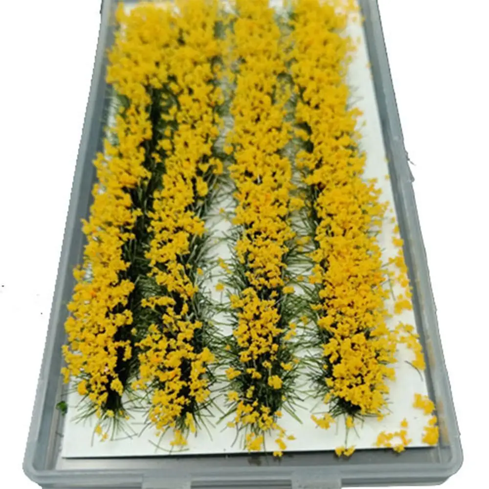 

New Diy Mini Simulation Flower Cluster Flowers Scene Model For 1:35/1:48/1:72/1:87 Scale Sand Table Model Accessories