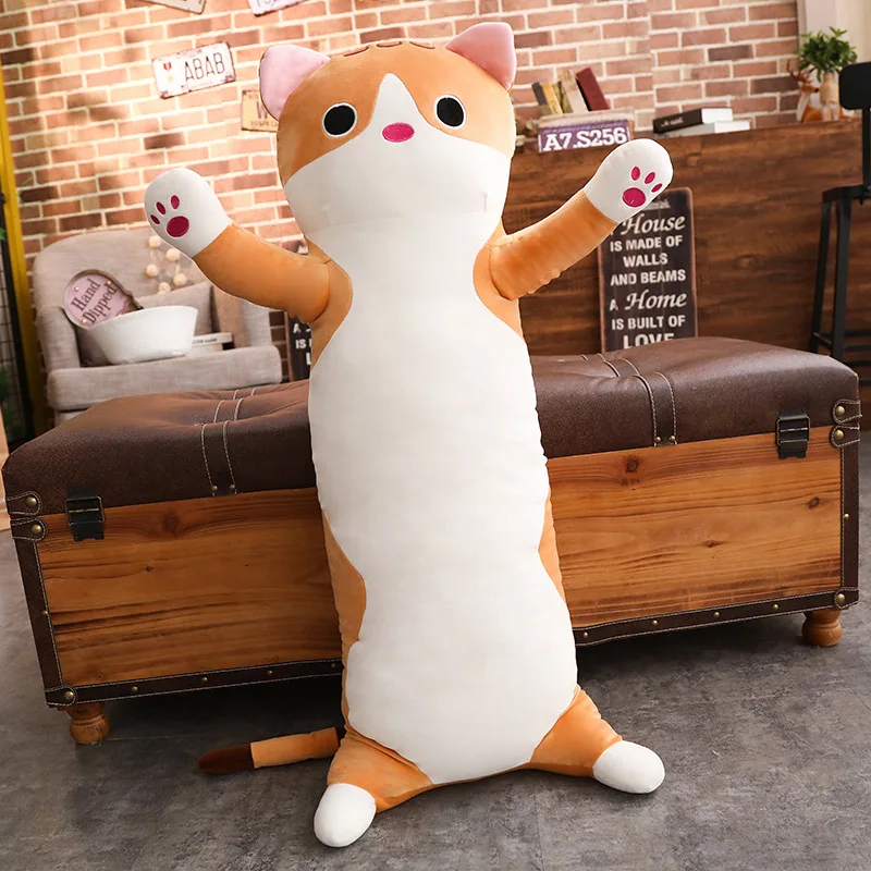 Lucky Boy Sunday 65/90CM Long Cat Pillow Plush Toy Soft Sleeping Pillow Cushion Plush Stuffed Animals Doll Kids Girl Gift
Lucky Boy Sunday 65/90CM Long Cat Pillow Plush Toy Soft Sleeping Pillow Cushion Plush Stuffed Animals Doll Kids Girl Gift