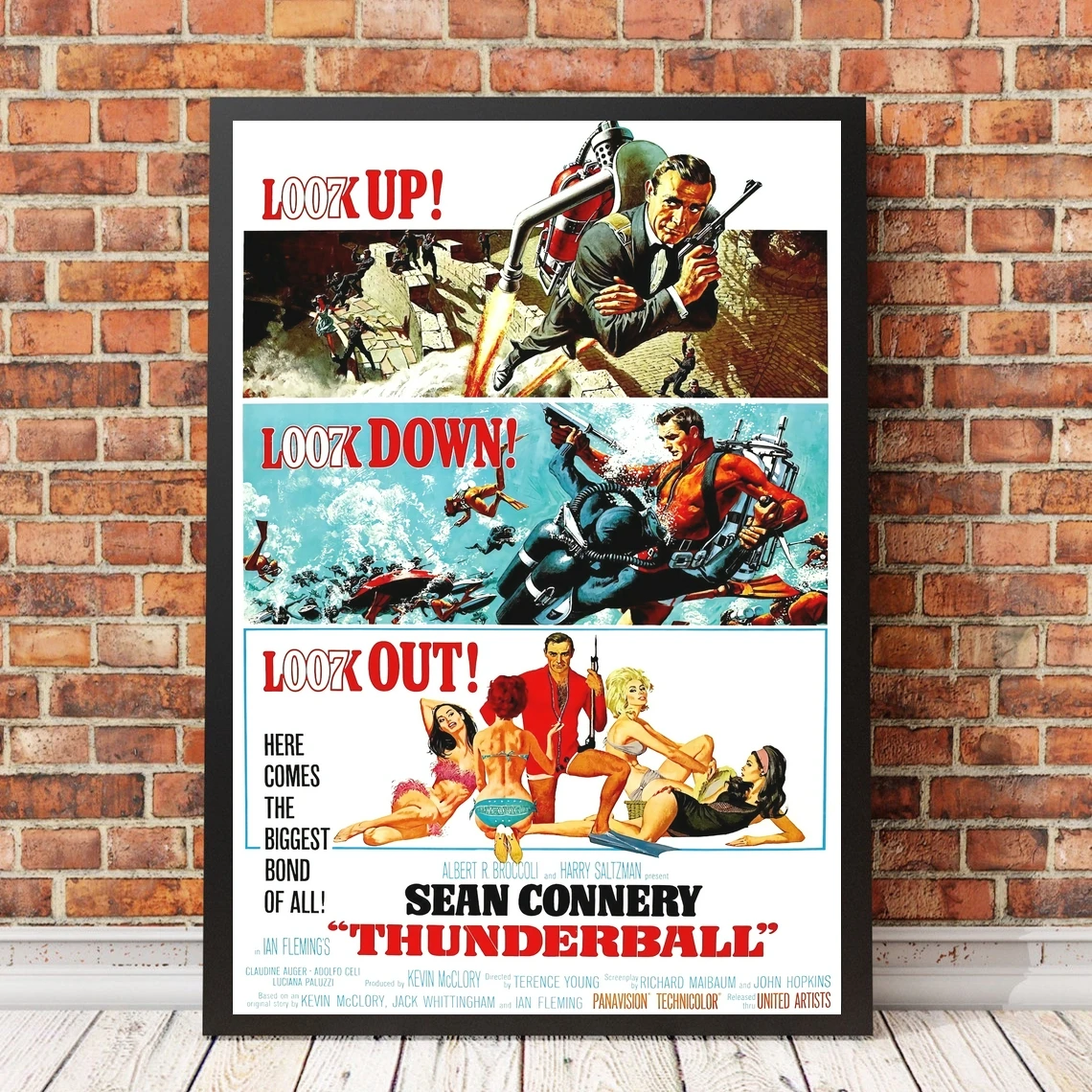 Классический кинопостер Thunderball, холст, художественные принты, украшение для дома, настенная живопись (без рамки)
Классический кинопостер Thunderball, холст, художественные принты, украшение для дома, настенная живопись (без рамки)