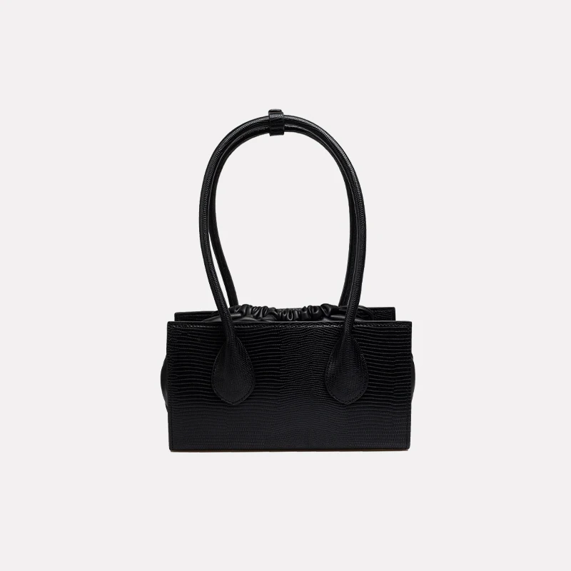 2021 New Fall Winter Retro Design Lizard Pattern Drawstring Advanced Sense Of Casual Handbag Small Square Women Shoulder Bag
2021 New Fall Winter Retro Design Lizard Pattern Drawstring Advanced Sense Of Casual Handbag Small Square Women Shoulder Bag