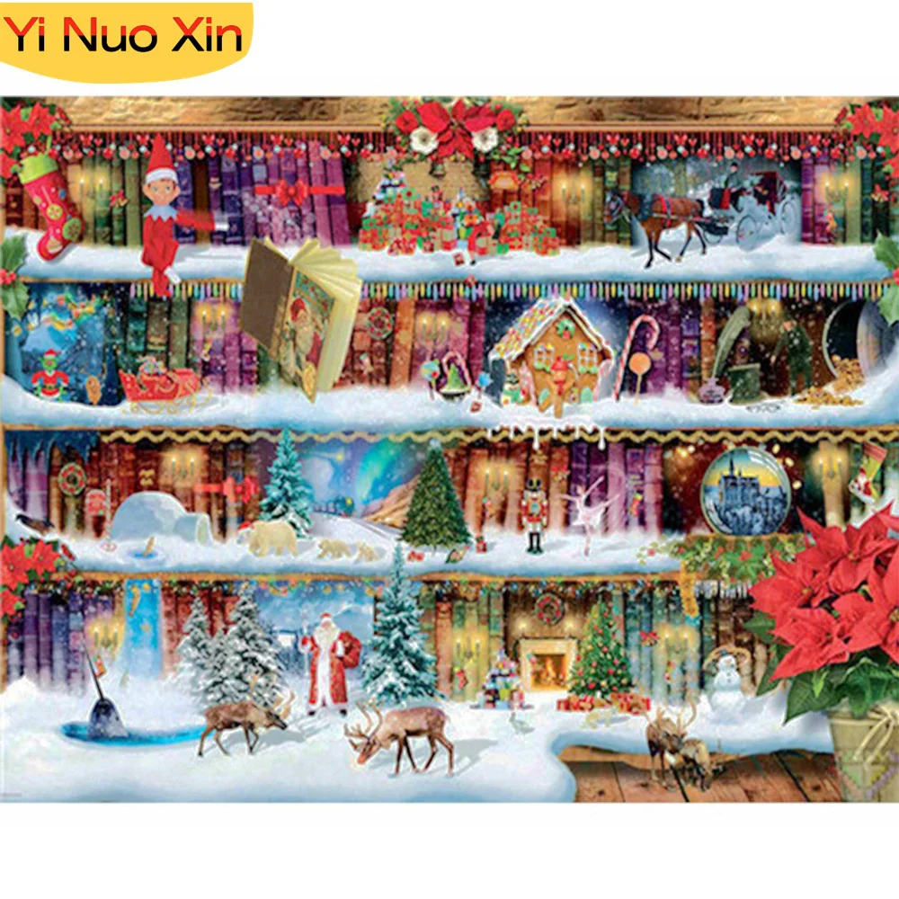 YNX 5D DIY Cross Stitch Embroidery Gift Set Home Decor Full Square Cartoon Animal Christmas Gift Diamond Painting Diamond Mosaic 
YNX 5D DIY Cross Stitch Embroidery Gift Set Home Decor Full Square Cartoon Animal Christmas Gift Diamond Painting Diamond Mosaic