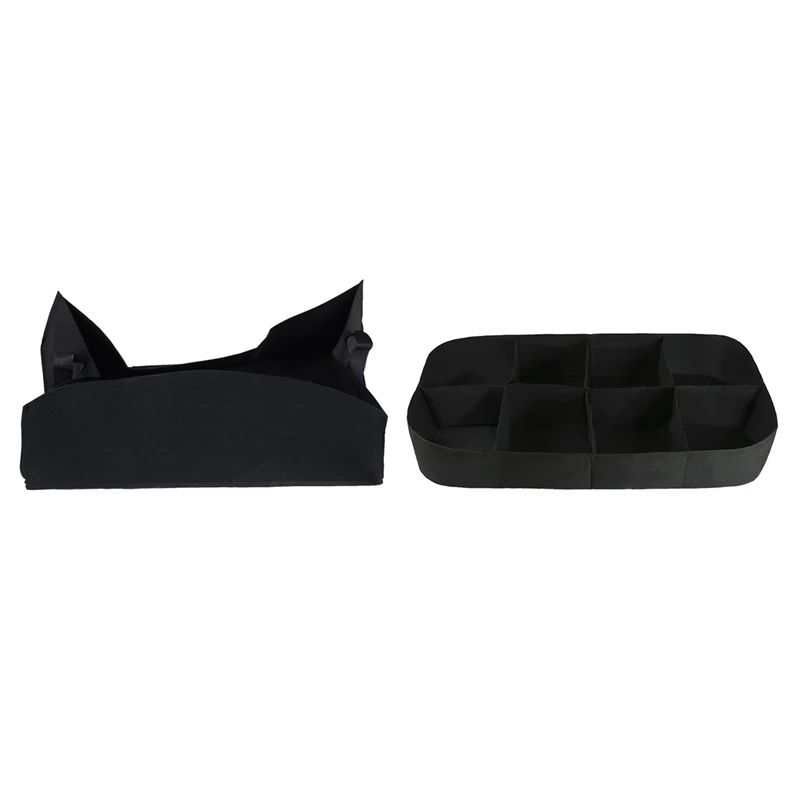 Square Garden Growing Bags Planter Bag Black(L) & Fabric Garden Plant Bed, 8-Hole
Square Garden Growing Bags Planter Bag Black(L) & Fabric Garden Plant Bed, 8-Hole