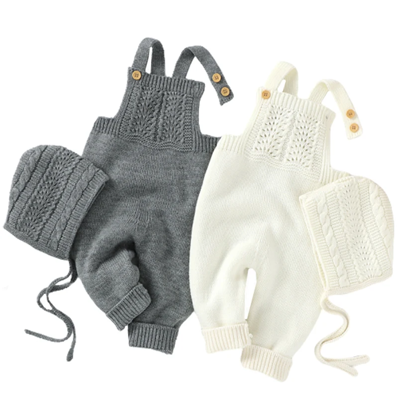 Autumn Baby Rompers Knitted Clothes Sleeveless Newborn Girl Jumpsuits Outfits Solid Children Overalls Soft Toddler Boy Playsuits
Autumn Baby Rompers Knitted Clothes Sleeveless Newborn Girl Jumpsuits Outfits Solid Children Overalls Soft Toddler Boy Playsuits