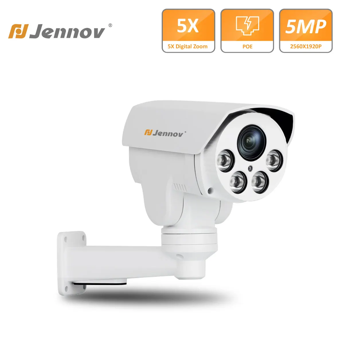 5MP POE IP Security Camera PTZ 5x Optical Zoom Outdoor Onvif Bullet CCTV HD Motion Detection Night Vision Video Surveillance
5MP POE IP Security Camera PTZ 5x Optical Zoom Outdoor Onvif Bullet CCTV HD Motion Detection Night Vision Video Surveillance