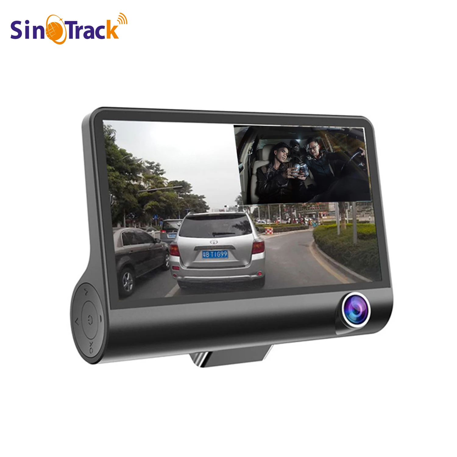 

Автомобильный видеорегистратор, 4,0 дюйма, 1080P Full HD, 3 объектива, парковочный монитор, видео заднего вида, Автомобильные видеорегистраторы, камера ночного видения, регистратор