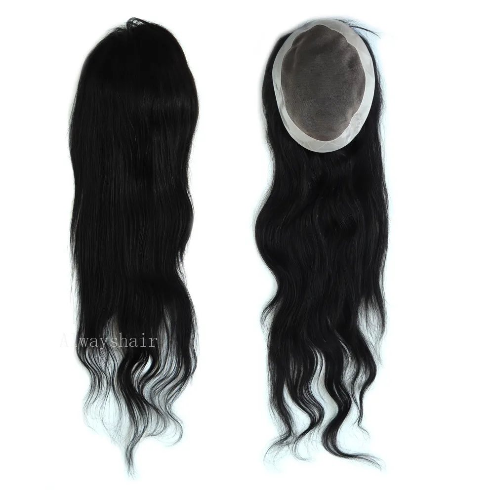 18 inches Fine Mono Women Hairpieces Indian Human Hair Topper for Woman Natural Straight Lady Topper
18 inches Fine Mono Women Hairpieces Indian Human Hair Topper for Woman Natural Straight Lady Topper
