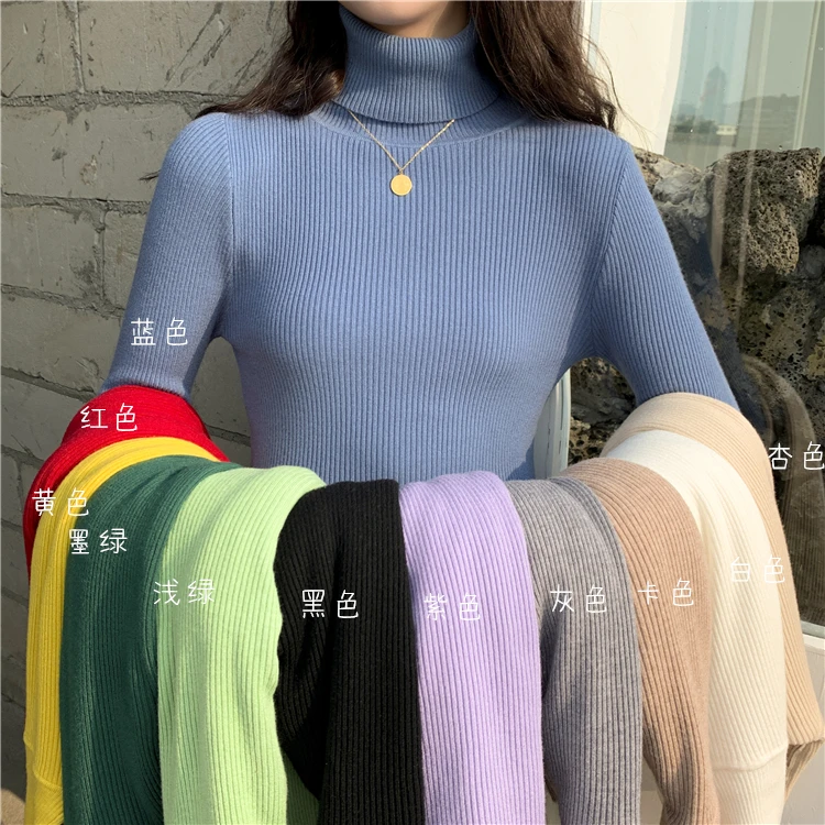 Women Sweaters 2021 Solid Color Autumn Winter Tops Korean Slim Pullover Knitted Sweater Jumper Soft Warm Pull Femme Simplicity
Women Sweaters 2021 Solid Color Autumn Winter Tops Korean Slim Pullover Knitted Sweater Jumper Soft Warm Pull Femme Simplicity