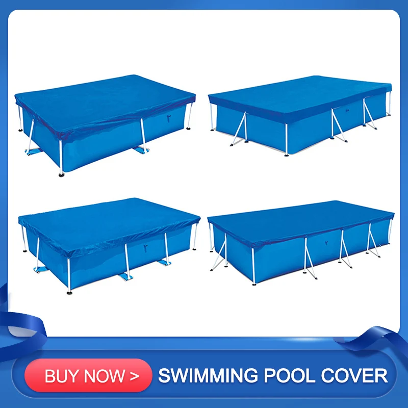 Rectangular Pool Cover Tarpaulin Solar Swimming Pool Protection Cover Heat Insulation Film For Indoor Outdoor Pool Accessories
Rectangular Pool Cover Tarpaulin Solar Swimming Pool Protection Cover Heat Insulation Film For Indoor Outdoor Pool Accessories