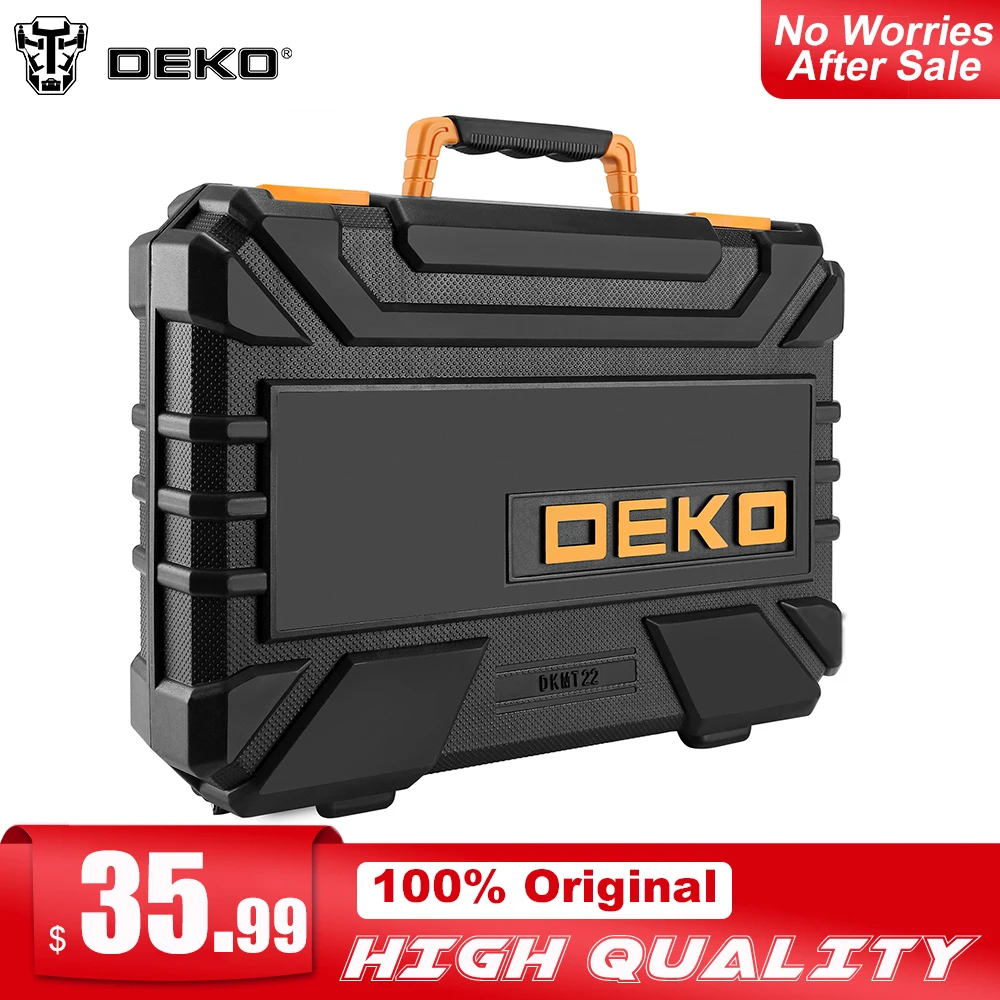 DEKO 22 шт. Профессиональный товар автоматический трещотка гаечный ключ отвертка