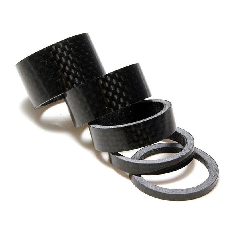 5PCS MTB & Road Bicycle Headset Stem Bike Carbon Fiber Washer Spacer Handlebar Stem Washer Ring Front Fork Adjustment Spacer
5PCS MTB & Road Bicycle Headset Stem Bike Carbon Fiber Washer Spacer Handlebar Stem Washer Ring Front Fork Adjustment Spacer