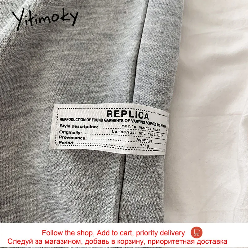 Yitimoky High Waist Women Bottom Pants Fashion Elastic Solid Black Bandage Harem Pants Casual Sweatpants Summer 2021 New Korean
Yitimoky High Waist Women Bottom Pants Fashion Elastic Solid Black Bandage Harem Pants Casual Sweatpants Summer 2021 New Korean