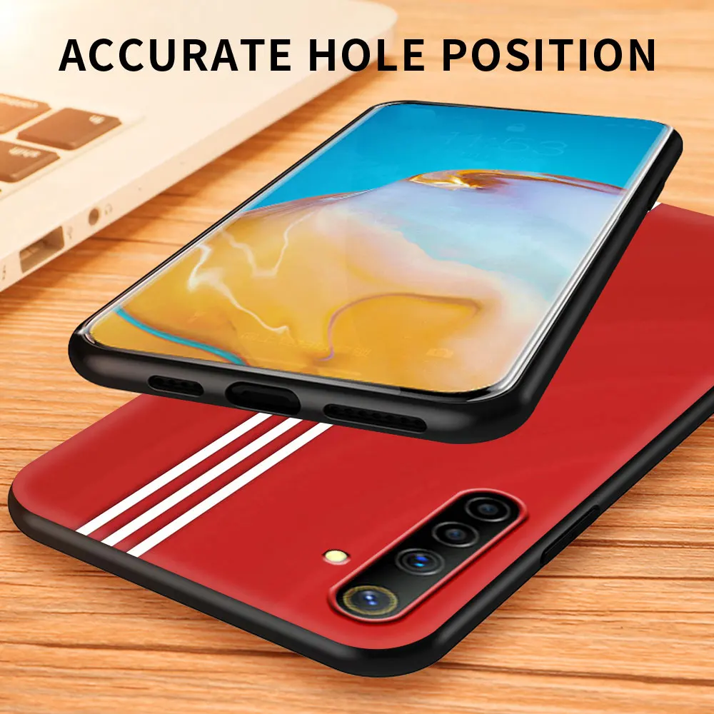 Sports Brand Stripes Silicone Case for Oppo Realme C3 C11 C15 C20 C21 5 6 7 Pro 7i X7 X50Pro XT Q2 Q2i V15 5G Phone Cover Coque
Sports Brand Stripes Silicone Case for Oppo Realme C3 C11 C15 C20 C21 5 6 7 Pro 7i X7 X50Pro XT Q2 Q2i V15 5G Phone Cover Coque