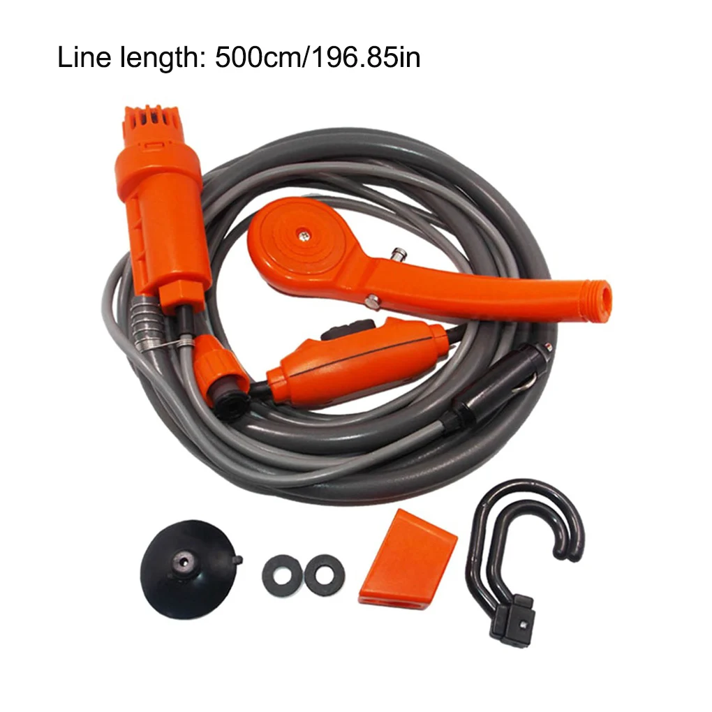 Camping Shower 12V Electric Outdoor Shower Water Bag Kit For Travel Car Washing Hiking Flowering Plants Watering
Camping Shower 12V Electric Outdoor Shower Water Bag Kit For Travel Car Washing Hiking Flowering Plants Watering