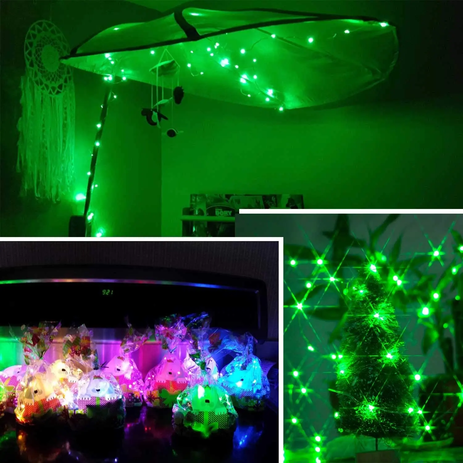 10Pcs 1M 2M 3M 5M Copper Wire LED String lights Holiday lighting Fairy Garland For Christmas Tree Wedding Party Decoration Lamp
10Pcs 1M 2M 3M 5M Copper Wire LED String lights Holiday lighting Fairy Garland For Christmas Tree Wedding Party Decoration Lamp