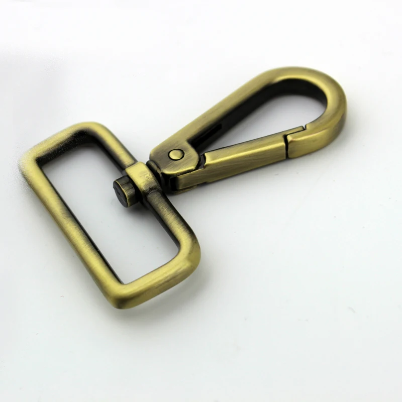 30pcs 38mm (1 1/2 inch inside) Brushed antique brass color trigger snap hook retro swivel clasp hooks hardware
30pcs 38mm (1 1/2 inch inside) Brushed antique brass color trigger snap hook retro swivel clasp hooks hardware