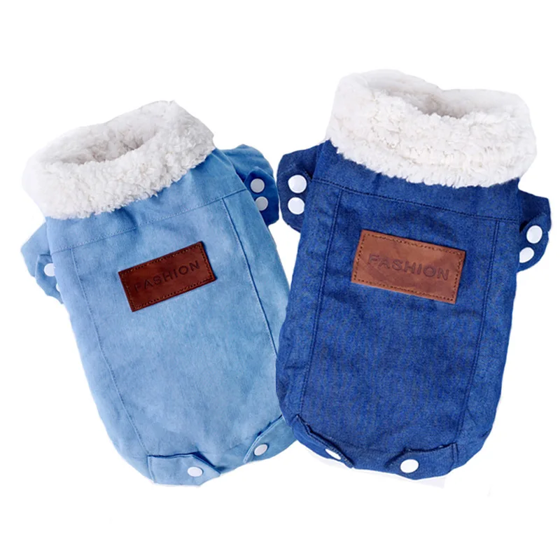 Pet Winter Clothes Cat Clothes Denim Thick Dog Autumn And Winter Clothes Pet Supplies
Pet Winter Clothes Cat Clothes Denim Thick Dog Autumn And Winter Clothes Pet Supplies
