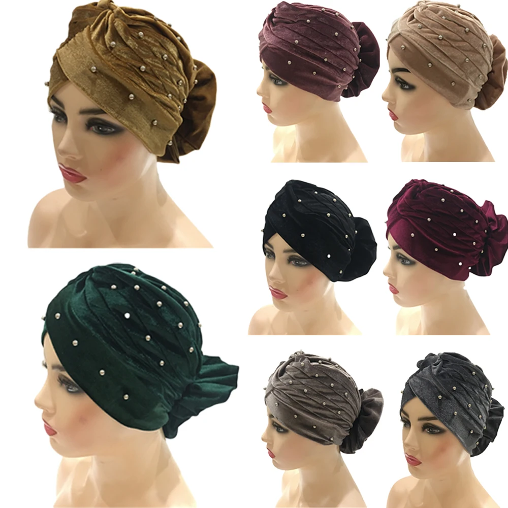Vevlet Indian Flower Turban Women Muslim Hijab Beanie Bonnet Chemo Cap Hair Loss Cover Beads Skullies Cross Head Scarf Wrap Hat
Vevlet Indian Flower Turban Women Muslim Hijab Beanie Bonnet Chemo Cap Hair Loss Cover Beads Skullies Cross Head Scarf Wrap Hat