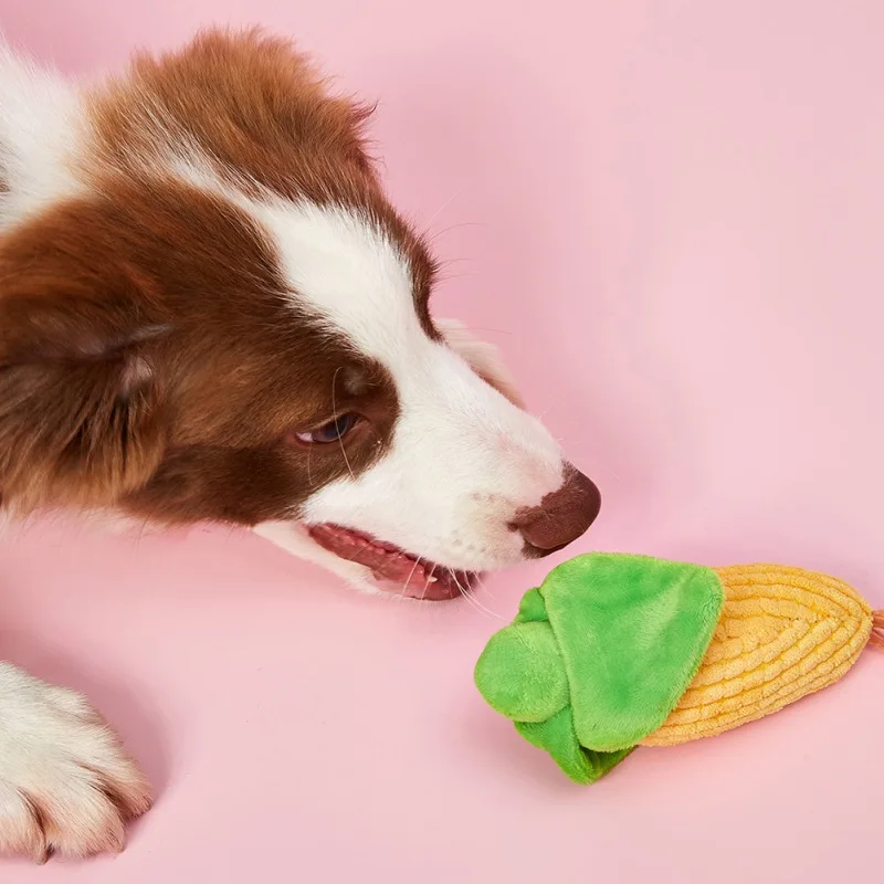 Pet Plush Creative Dog Toy Corn Cactus With BB Sound Bite Resistant Toy Dog Teeth Grinding Toys Pet Supplies
Pet Plush Creative Dog Toy Corn Cactus With BB Sound Bite Resistant Toy Dog Teeth Grinding Toys Pet Supplies