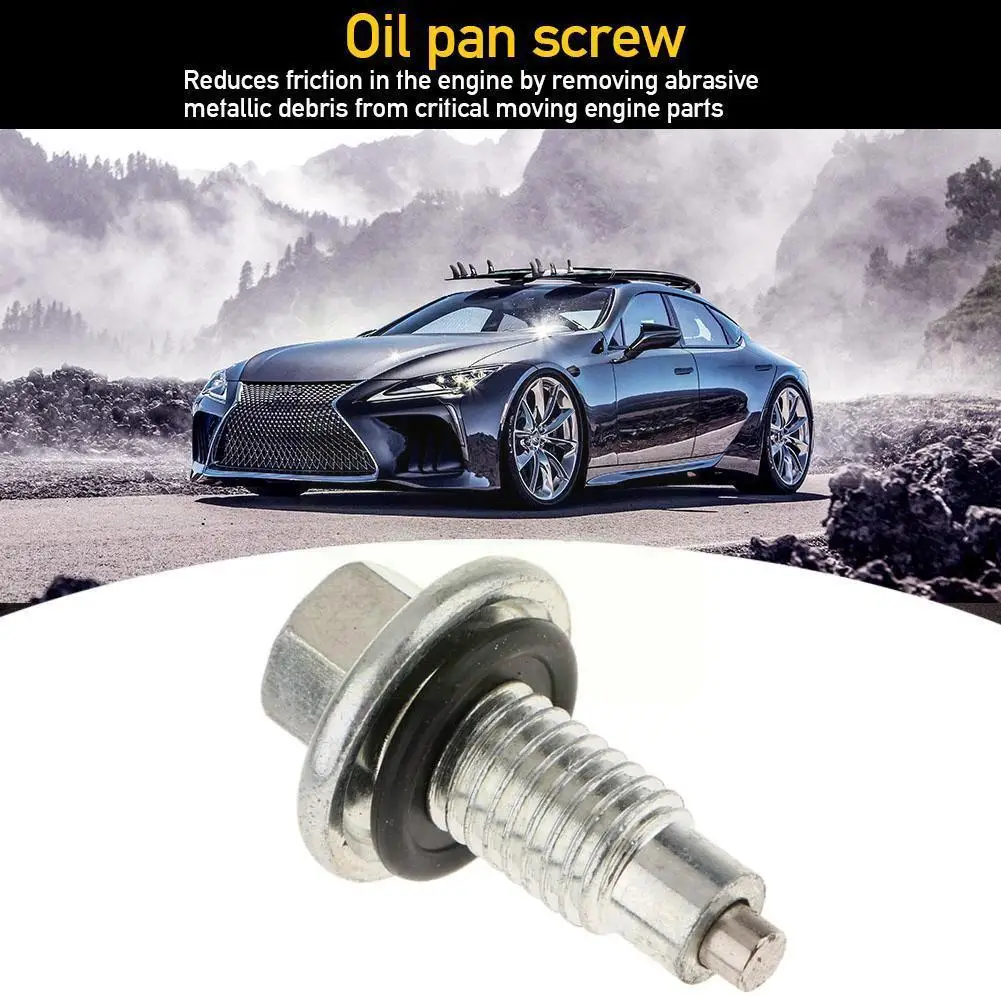 Oil Pan Oil Drain Plug, Magnetic Threaded Washer, Suitable for Chevrolet 454 350 High-quality Cars X7P0
Oil Pan Oil Drain Plug, Magnetic Threaded Washer, Suitable for Chevrolet 454 350 High-quality Cars X7P0