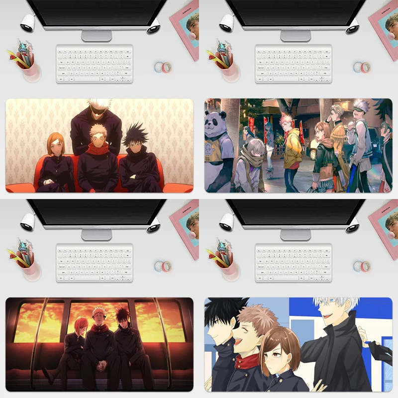 Jujutsu Kaisen Anime Funny Large 800x300mm/700x300mm/600x300mm Rubber Mouse Pad Tablet Mousepad With Edge Locking 
Jujutsu Kaisen Anime Funny Large 800x300mm/700x300mm/600x300mm Rubber Mouse Pad Tablet Mousepad With Edge Locking