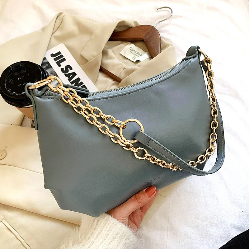 YANIGELAN Soild Color Simple Underarm Bags High Quality Leather Women Pack Korean Wild Shoulder Crossbody Handbag Torebka Damska
YANIGELAN Soild Color Simple Underarm Bags High Quality Leather Women Pack Korean Wild Shoulder Crossbody Handbag Torebka Damska