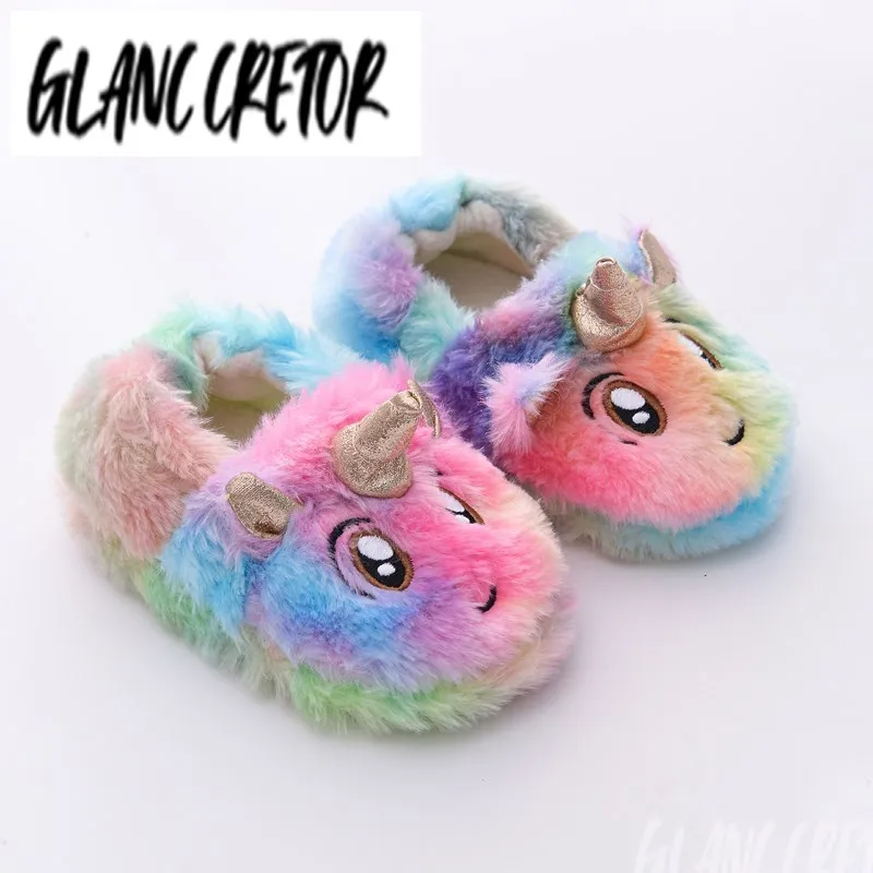 Kids Toddler Girl Flip Flop Baby Boys Fur Slides Cotton Indoor Shoes Warm Fluffy House Children Slipper Winter Unicorn Slippers
Kids Toddler Girl Flip Flop Baby Boys Fur Slides Cotton Indoor Shoes Warm Fluffy House Children Slipper Winter Unicorn Slippers