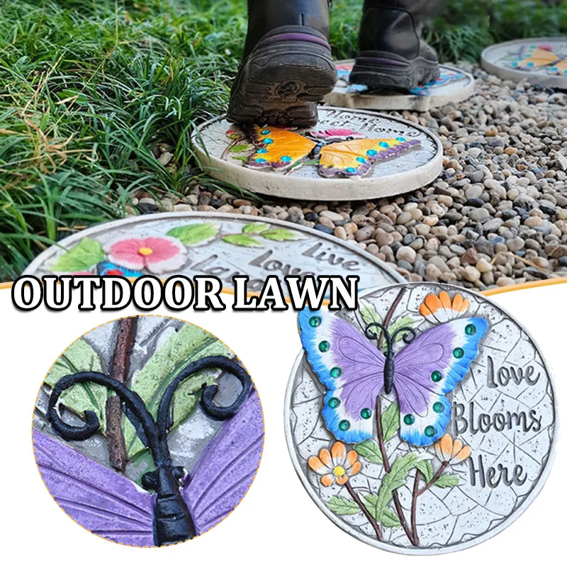 Outdoor Welcome Stepping Stones Creative Foot Pedal Paving Ornaments for Garden Courtyard Lawn Layout Decoration OCT998
Outdoor Welcome Stepping Stones Creative Foot Pedal Paving Ornaments for Garden Courtyard Lawn Layout Decoration OCT998