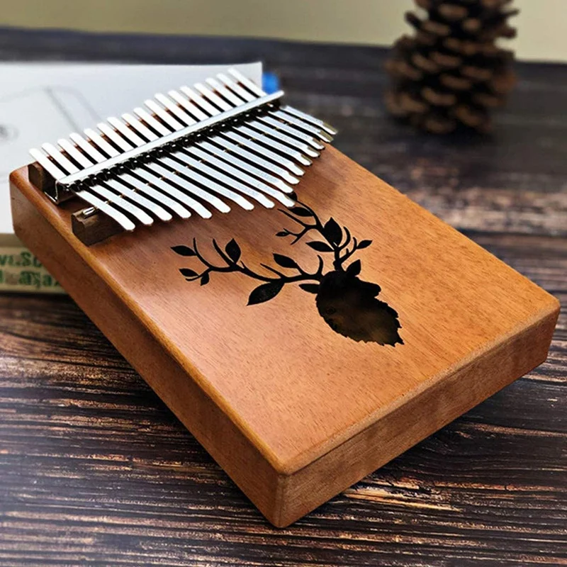 Kalimba,17 Keys Thumb Piano Finger Piano Hand Piano Wooden Finger Piano with Tuning Hammer Learning Adult Beginners
Kalimba,17 Keys Thumb Piano Finger Piano Hand Piano Wooden Finger Piano with Tuning Hammer Learning Adult Beginners