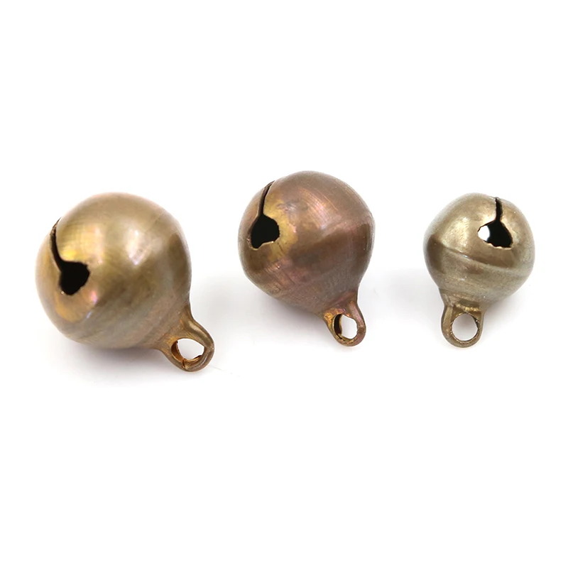 10pcs/lot DIY Crafts 10/12/14mm Bronze Metal Jingle Bells Loose Festival Party Decoration Christmas Tree Decorations Accessories
10pcs/lot DIY Crafts 10/12/14mm Bronze Metal Jingle Bells Loose Festival Party Decoration Christmas Tree Decorations Accessories