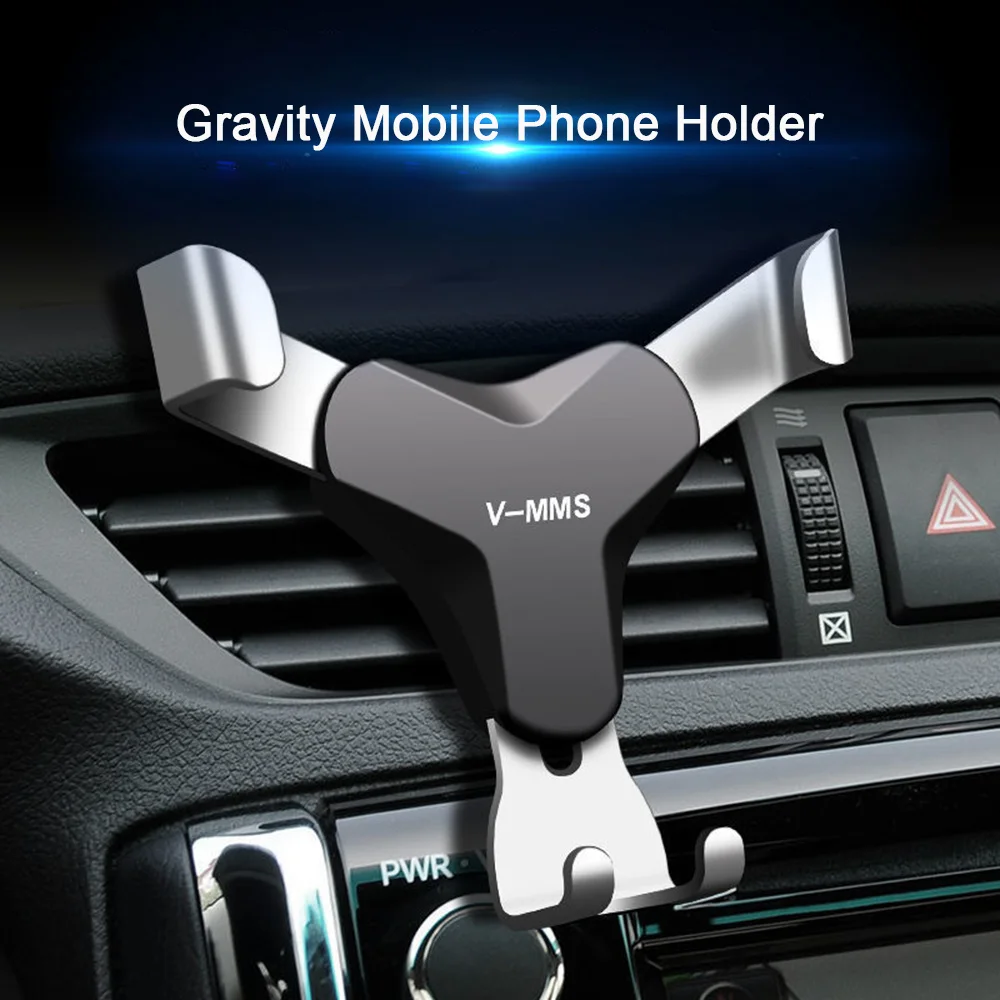 Universal Car Phone Holder Black Support Multifunctional Car Air Outlet Gravity Induction Mobile Phone Holder In Car No Magnetic
Universal Car Phone Holder Black Support Multifunctional Car Air Outlet Gravity Induction Mobile Phone Holder In Car No Magnetic