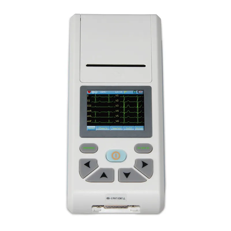 ECG90A USB Программное обеспечение одноканальный ECG waveform электрокардиограф
