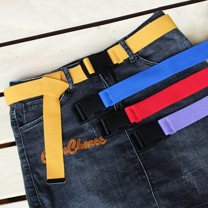 Fashion Canvas Belt Women Outdoor Training Tactical Belt Adjustable Solid Color Waistband Casual Wild Waist Strap
Fashion Canvas Belt Women Outdoor Training Tactical Belt Adjustable Solid Color Waistband Casual Wild Waist Strap